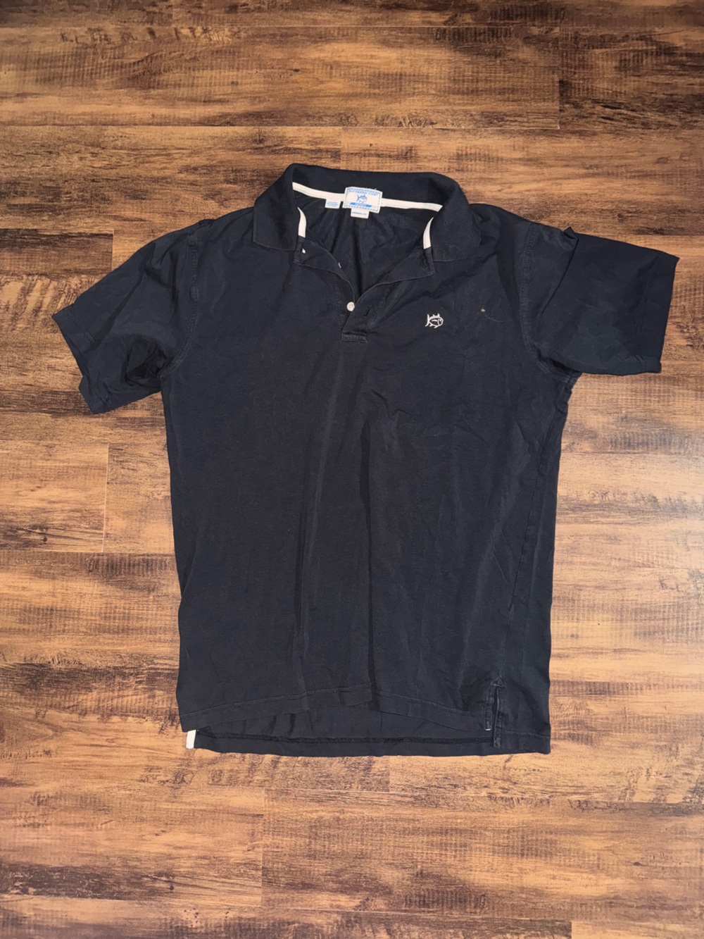 Southern Tide Black Polo Shirt